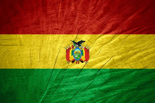 Flagge von Bolivien — Stockfoto