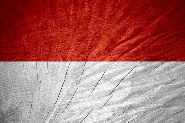 Indonesiens flagga — Stockfoto