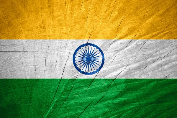 Vlag van India — Stockfoto