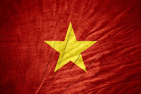 Vlag van vietnam — Stockfoto