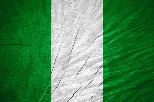 Vlag van Nigeria — Stockfoto