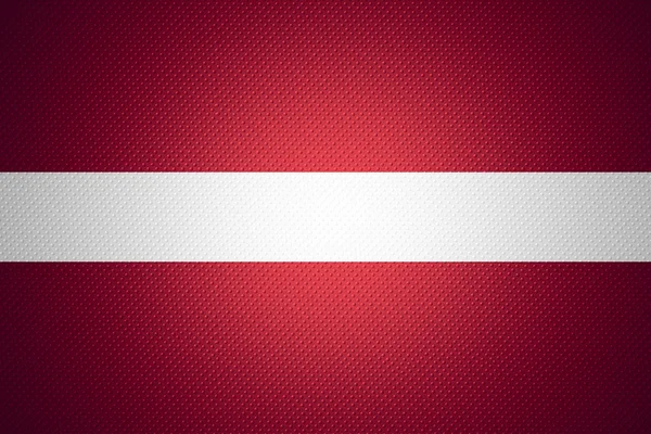 Bandeira da Letónia — Fotografia de Stock