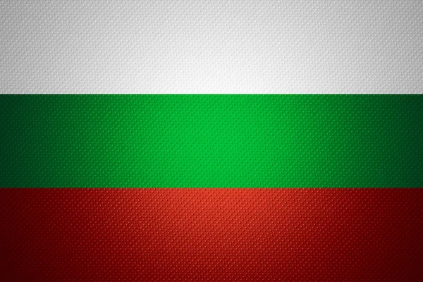 Vlag van Bulgarije — Stockfoto