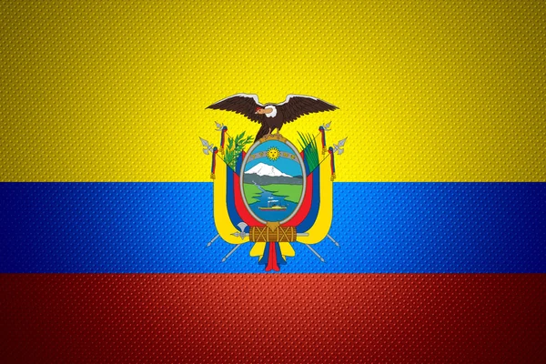 Flagge Ecuadors — Stockfoto