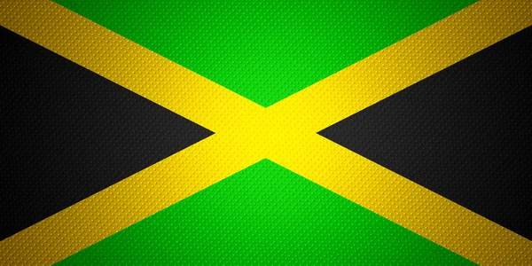 Jamaicas flagg — Stockfoto