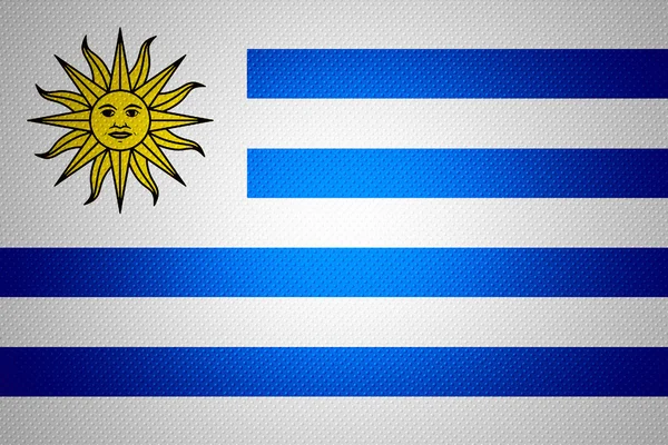 Bandeira do Uruguai — Fotografia de Stock