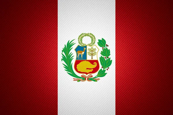 Bandera del Perú — Foto de Stock