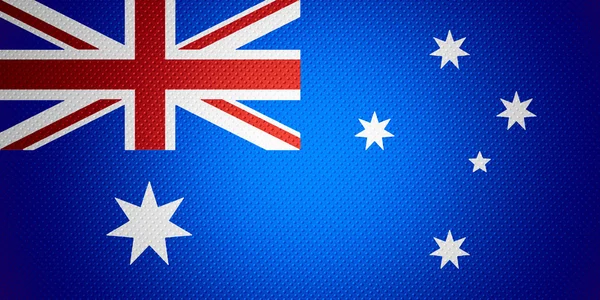 Australische Flagge — Stockfoto