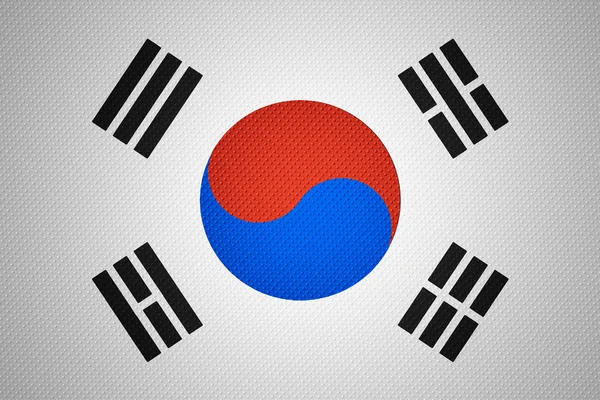 Bandiera di South Korea — Foto Stock