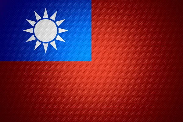 台湾的旗帜 — 图库照片