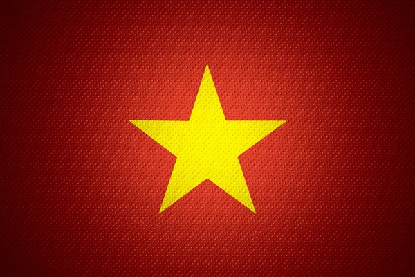 Vlag van vietnam — Stockfoto