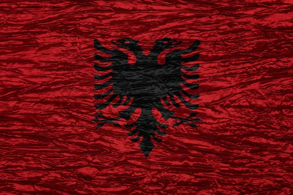 Albnia flag - Stock-foto