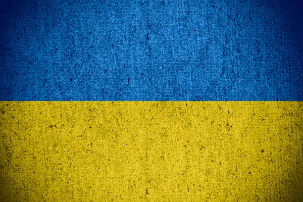 Flagge der Ukraine — Stockfoto