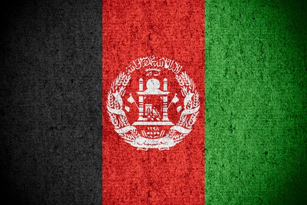 Bandera de Afghanistan — Foto de Stock