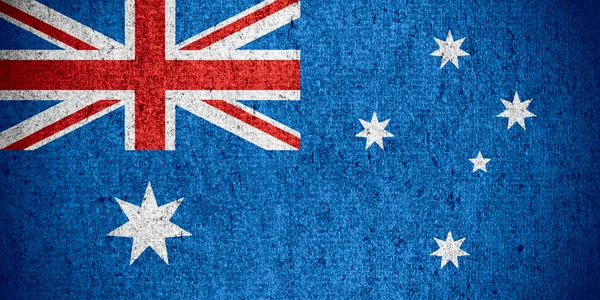 Australiens flagga — Stockfoto