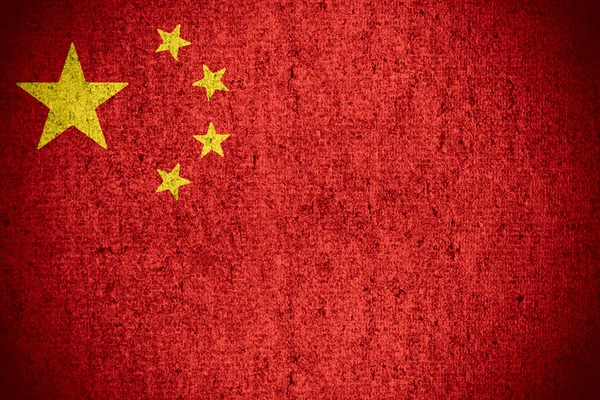 Bandera de China — Foto de Stock