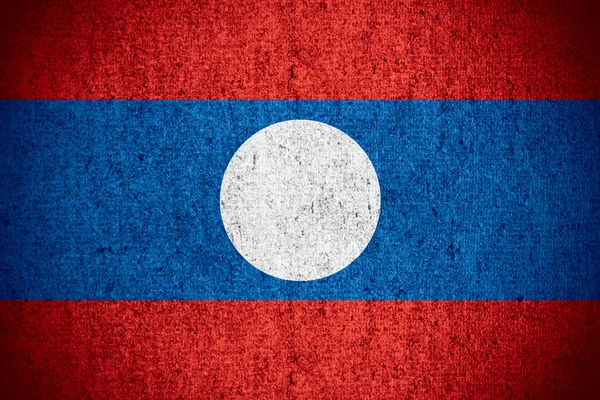 Flag of Laos — Stock Photo, Image