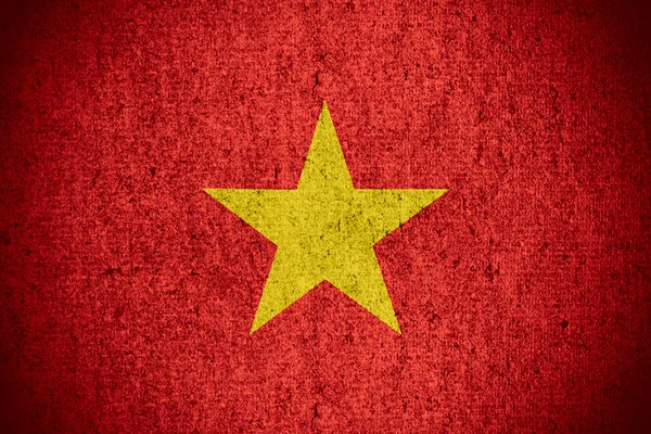 Vlag van vietnam — Stockfoto