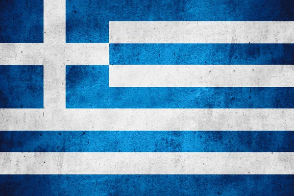 Drapeau de Grèce — Photo