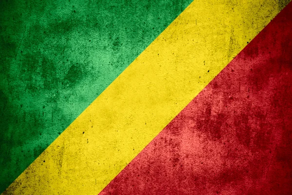 Bandeira do Congo — Fotografia de Stock