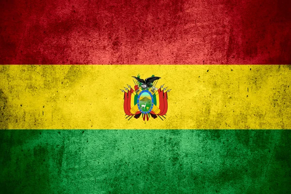 Flagge von Bolivien — Stockfoto