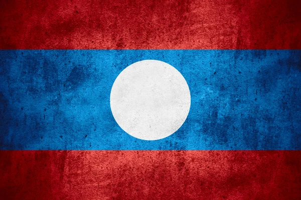 Flag of Laos — Stock Photo, Image