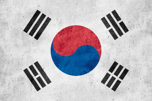 Bandera de Corea del Sur —  Fotos de Stock