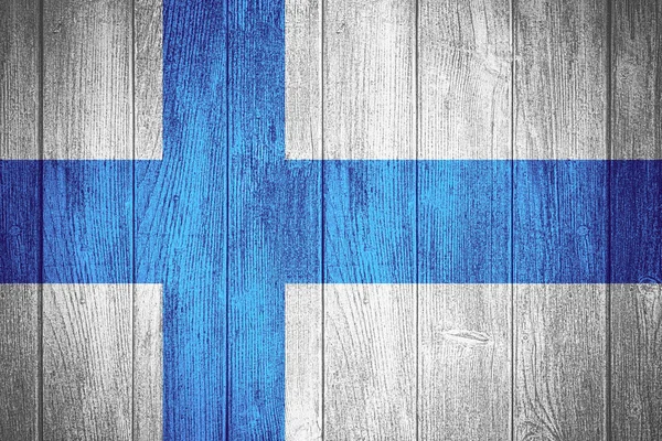 Finland flag — Stock Photo, Image