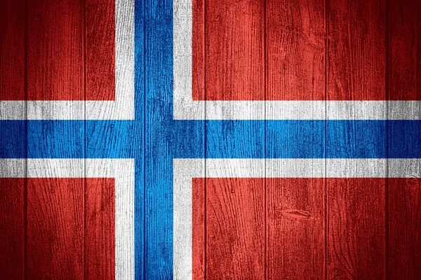 Bandeira da Noruega — Fotografia de Stock