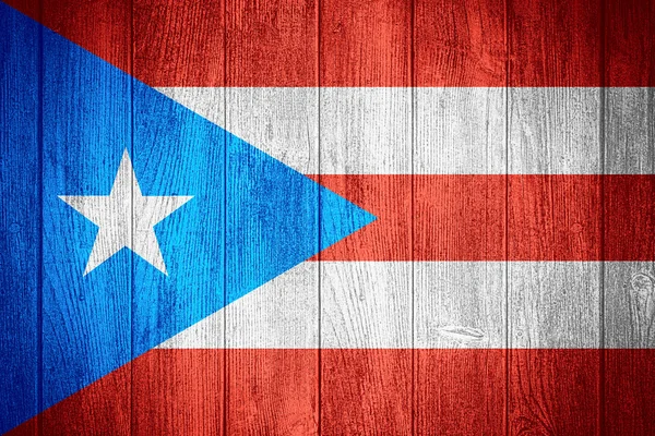 Puerto Rico flag — Stock Photo, Image