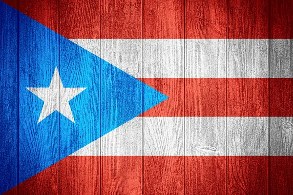 Puerto Rico flagga — Stockfoto