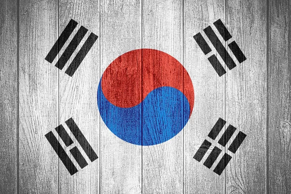 Corea del Sur bandera —  Fotos de Stock