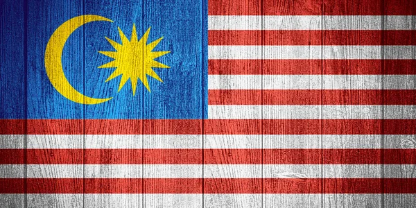 Malaysia flag — Stock Photo, Image