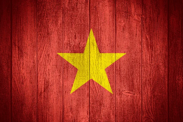 Vlag van Vietnam — Stockfoto