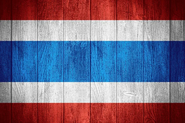 Bandeira da Tailândia — Fotografia de Stock