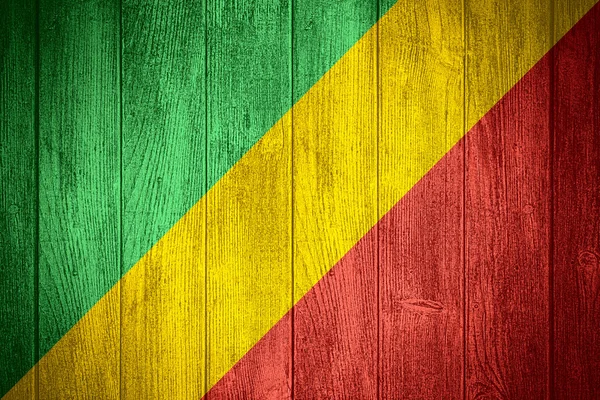 Bandiera Congo — Foto Stock