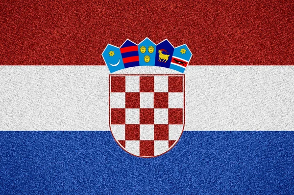Vlag van Kroatië — Stockfoto
