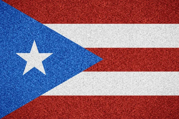 Прапор Пуерто - Рико — стокове фото