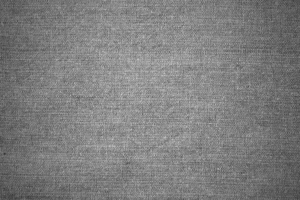 Textur aus grauem Leinen — Stockfoto