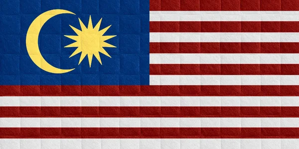 Flagge Malaysias — Stockfoto