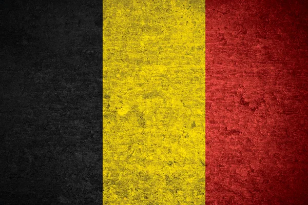 Belgien flagga — Stockfoto