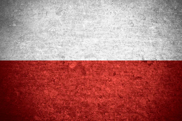 Lengyelország lobogója — Stock Fotó