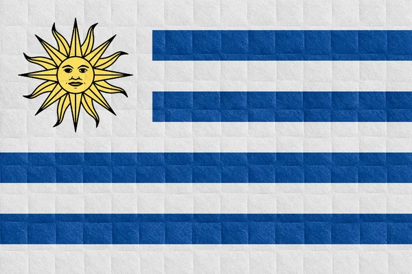 Bandera Uruguay — Foto de Stock