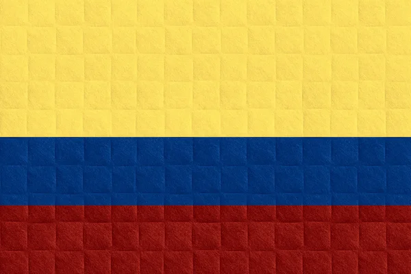 Colombia Vlag — Stockfoto