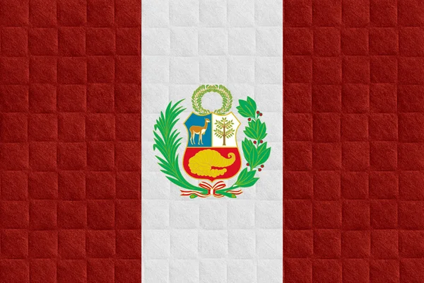 Flaga Peru — Zdjęcie stockowe