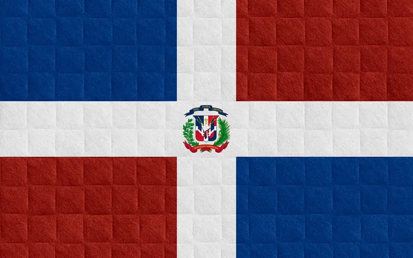 Bandera de República Dominicana — Foto de Stock