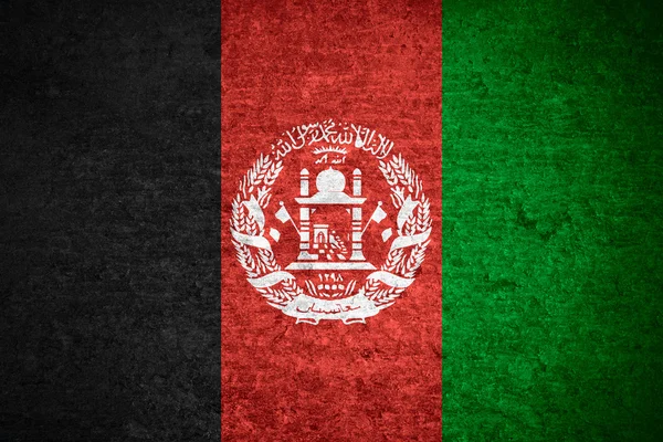 Afganisztán zászló — Stock Fotó
