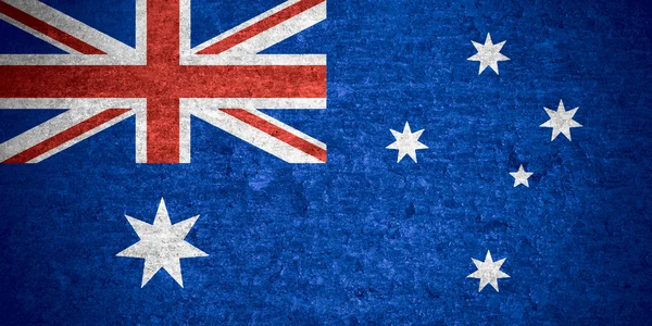 Australische Flagge — Stockfoto