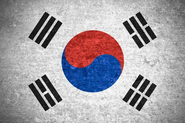 Corea del Sur bandera —  Fotos de Stock