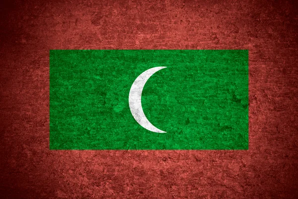 Maldives flag — Stock Photo, Image